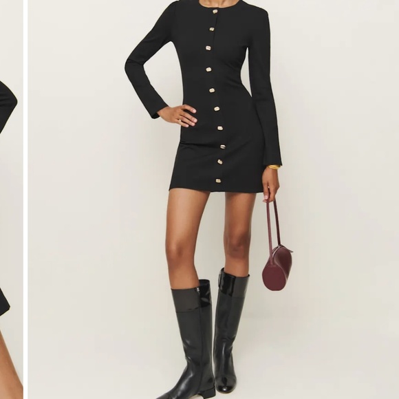 Reformation Micah Knit Dress Size XS - Picture 11 of 11